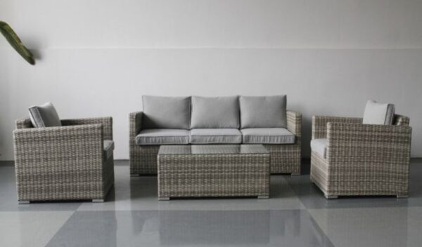 Solway 4 Pce Outdoor Lounge Setting - Bedroom, Dining, Lounge & Living ...